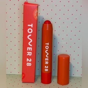 Tower 28 JuiceBalm SQUEEZE Vegan Tinted Lip Balm Brand New In Box!